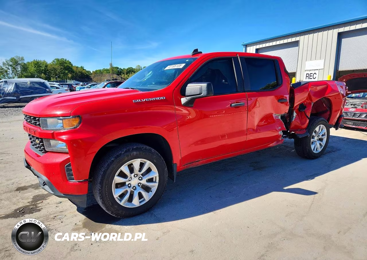 2019 Chevrolet Silverado K1500 Custom VIN:3GCPYBEH3KG308196 - 1