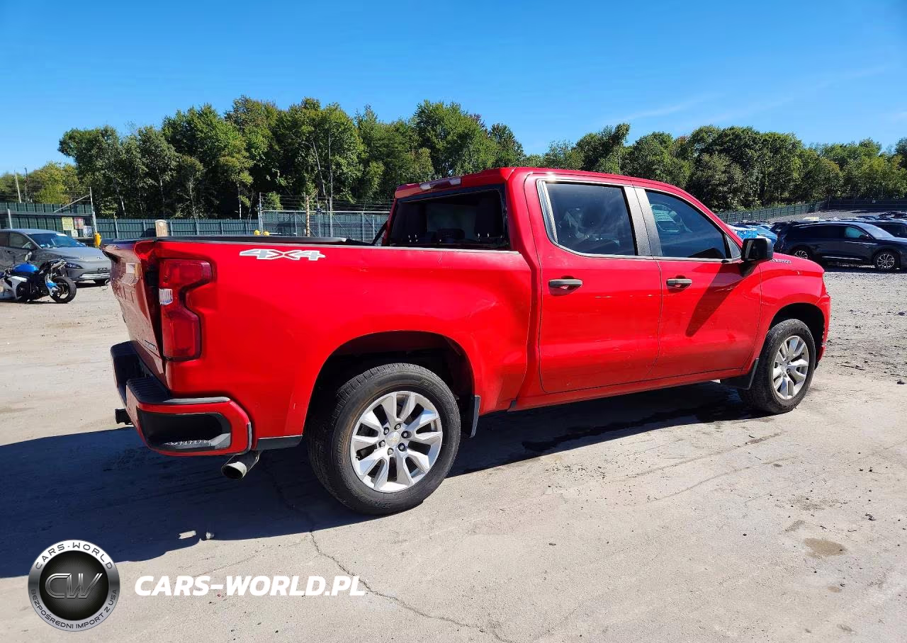 2019 Chevrolet Silverado K1500 Custom VIN:3GCPYBEH3KG308196 - 3