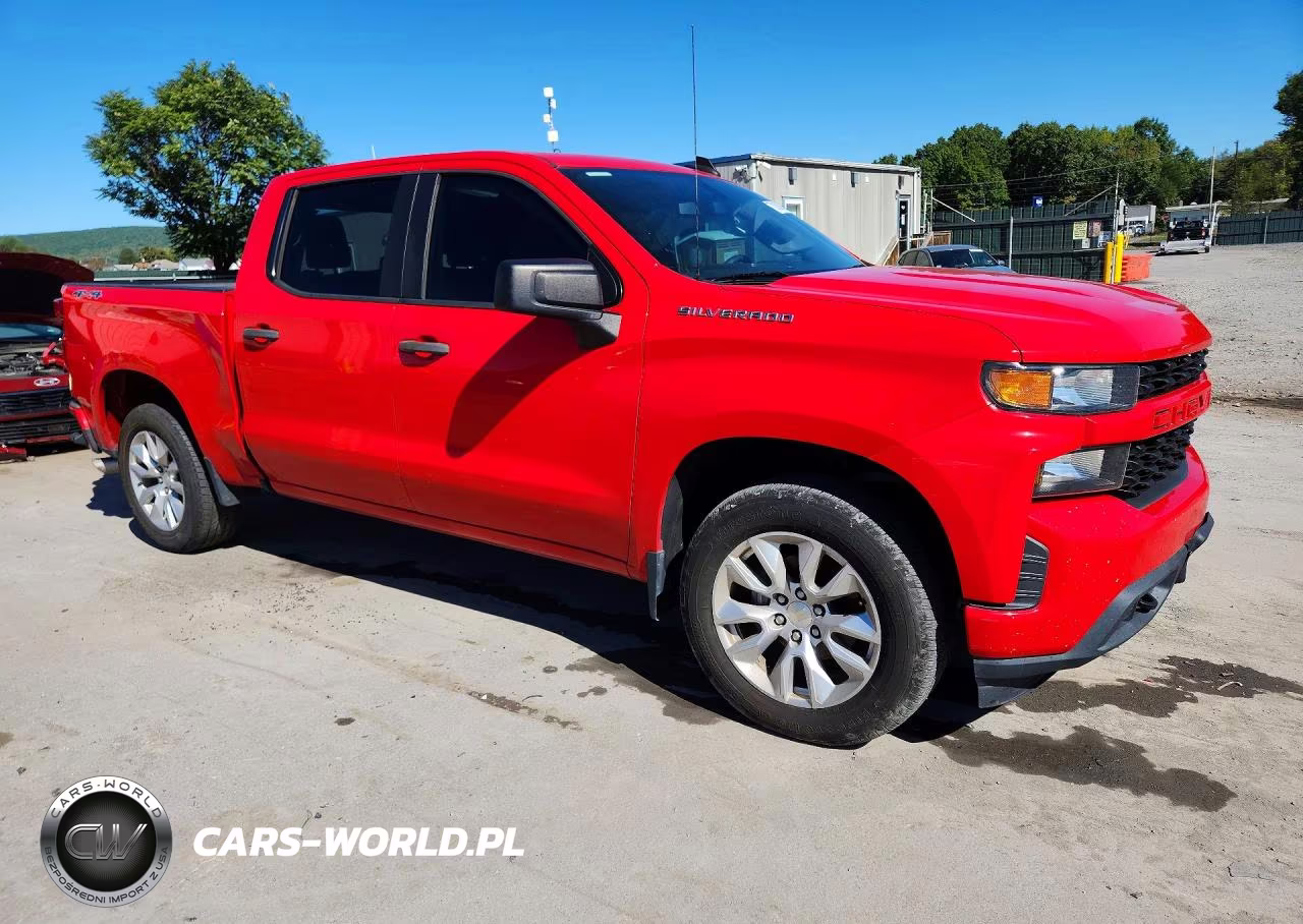 2019 Chevrolet Silverado K1500 Custom VIN:3GCPYBEH3KG308196 - 4