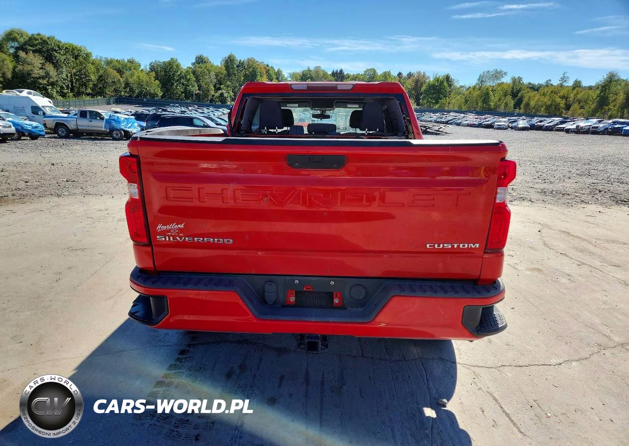 2019 Chevrolet Silverado K1500 Custom VIN:3GCPYBEH3KG308196 - 6