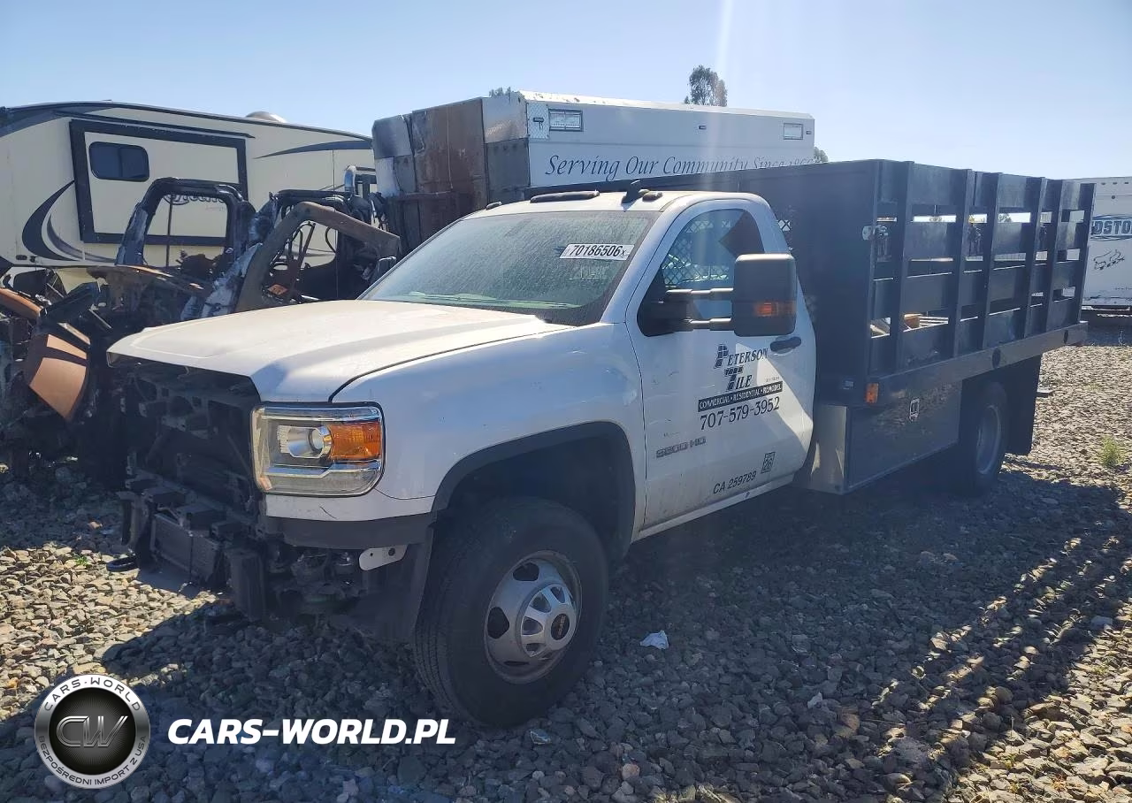 2018 GMC Sierra C3500 VIN:1GD31VCGXJF181070 - 1