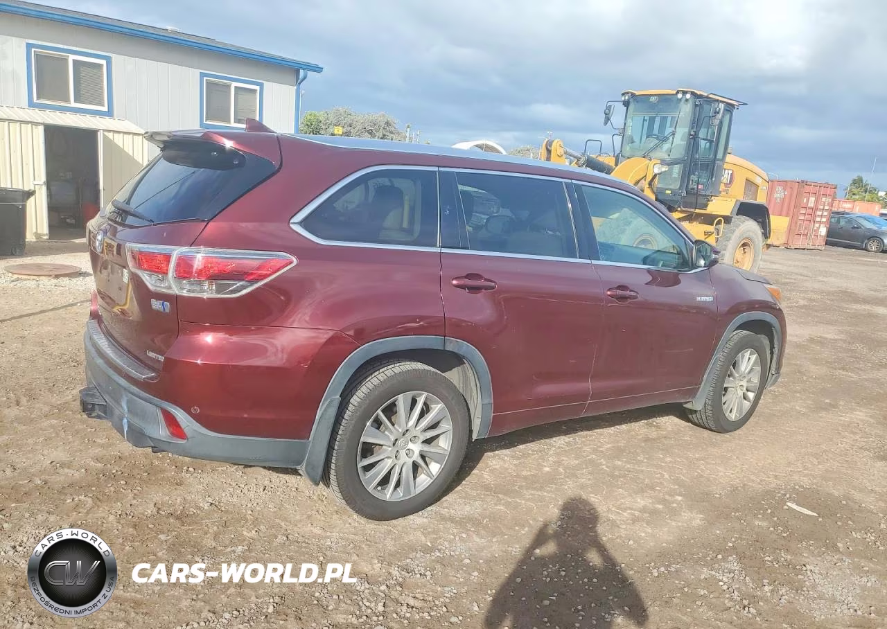 2015 Toyota Highlander Hybrid Limited Platinum VIN:5TDDCRFH2FS007337 - 3