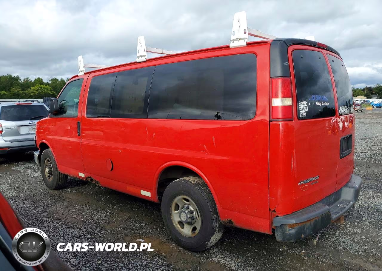 2008 Chevrolet Express G2500 VIN:1GAGG25K881156933 - 2