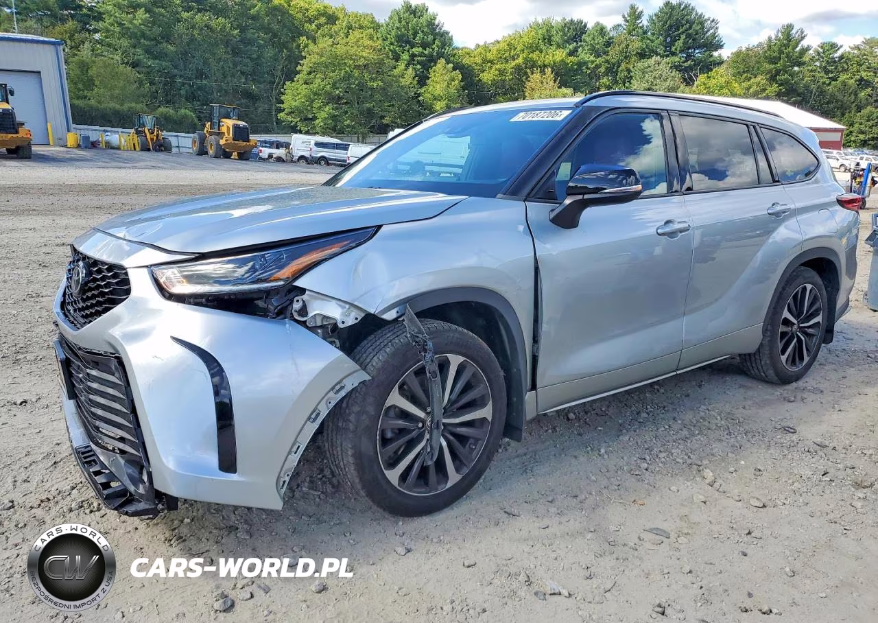 2021 Toyota Highlander Xse VIN:5TDJZRBH4MS089155 - 1