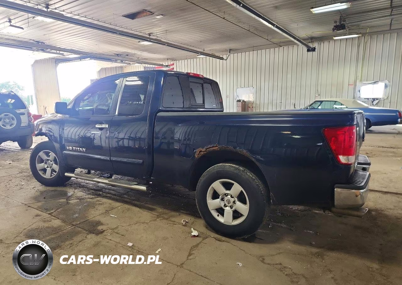 2007 Nissan Titan Xe Ffv VIN:1N6BA06A67N222901 - 2