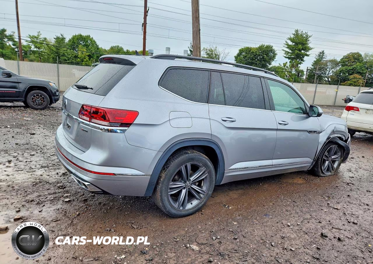 2021 Volkswagen Atlas Se VIN:1V2RR2CA1MC575398 - 3