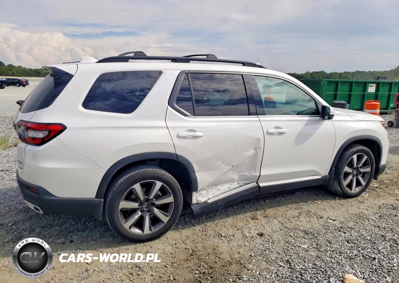 2025 Honda Pilot Elite VIN:5FNYG1H86SB077233 - 3