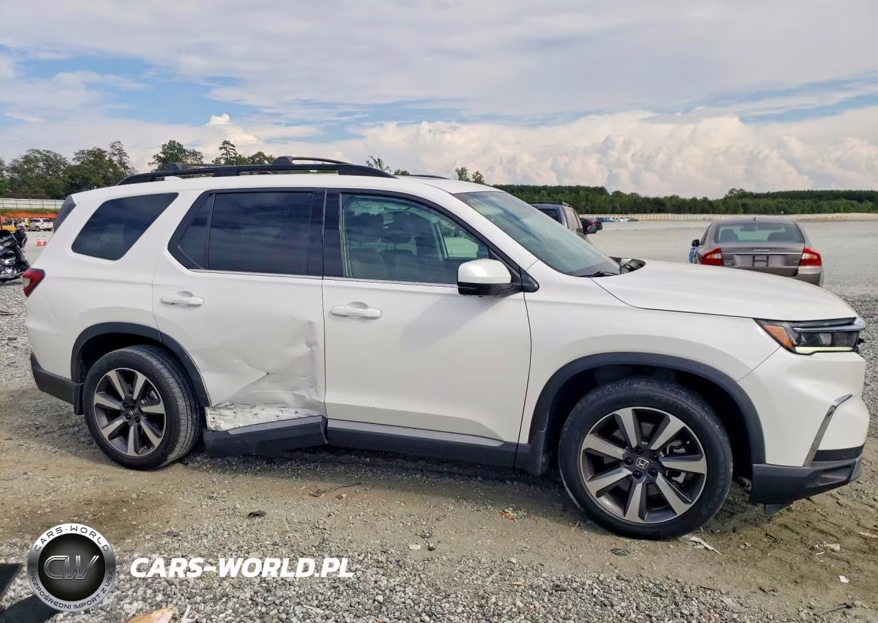 2025 Honda Pilot Elite VIN:5FNYG1H86SB077233 - 4