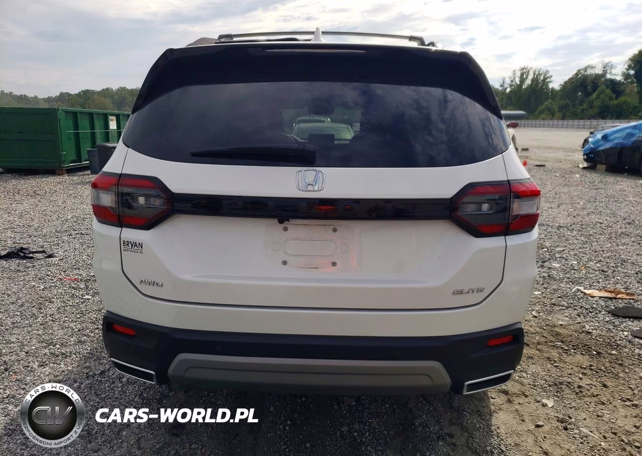 2025 Honda Pilot Elite VIN:5FNYG1H86SB077233 - 6