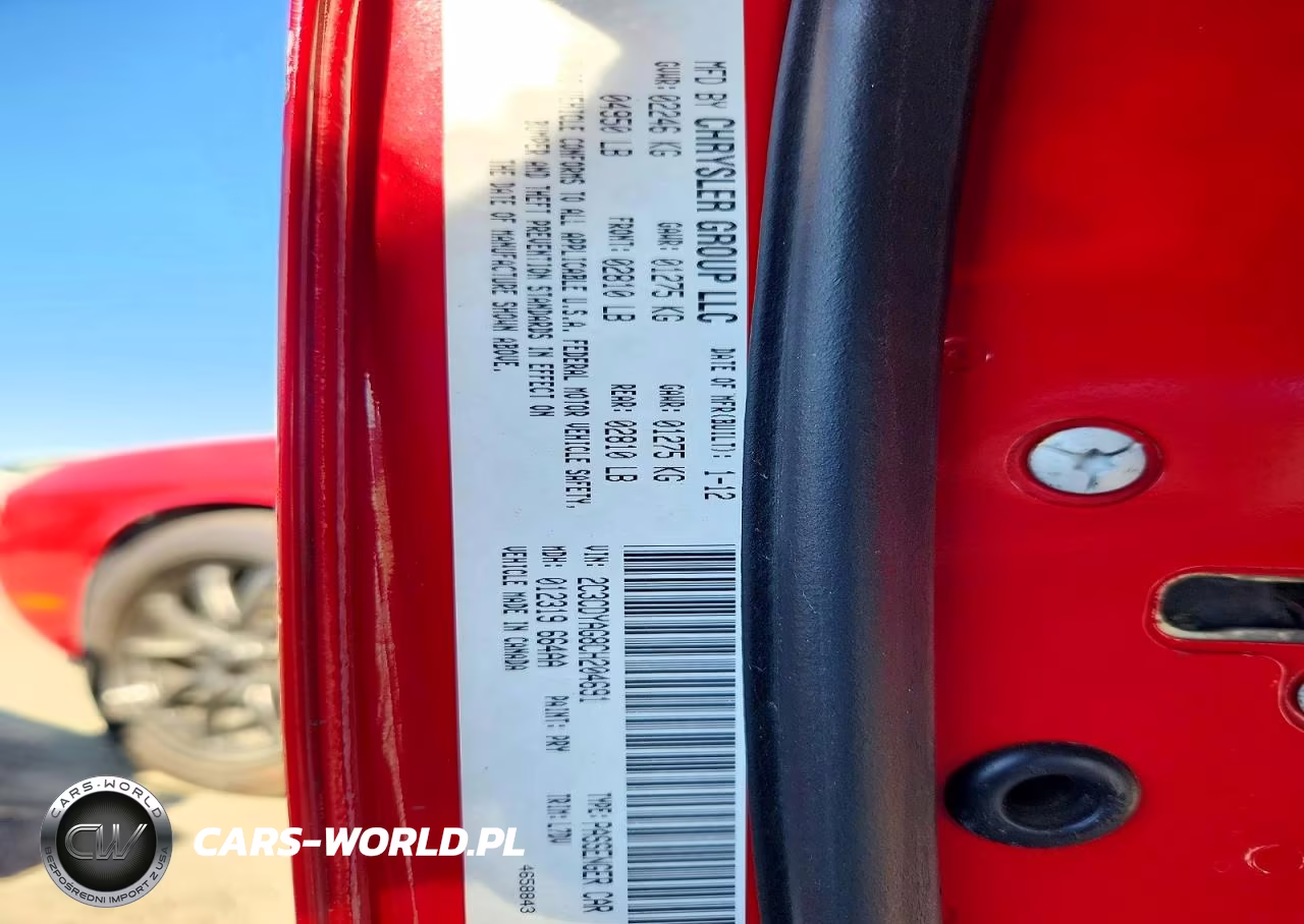2012 Dodge Challenger Sxt VIN:2C3CDYAG8CH204691 - 12