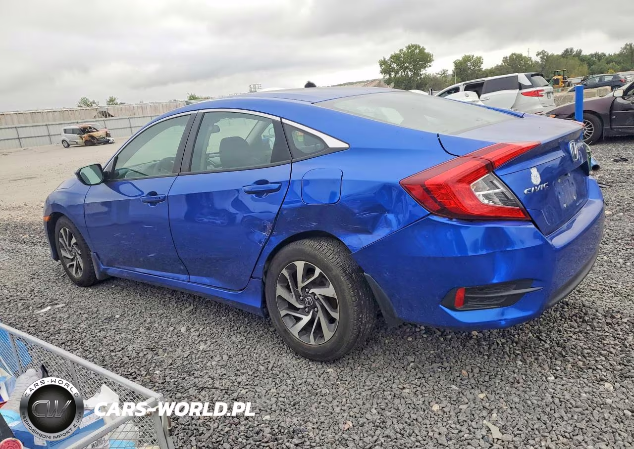 2016 Honda Civic Ex VIN:19XFC2F86GE079766 - 2