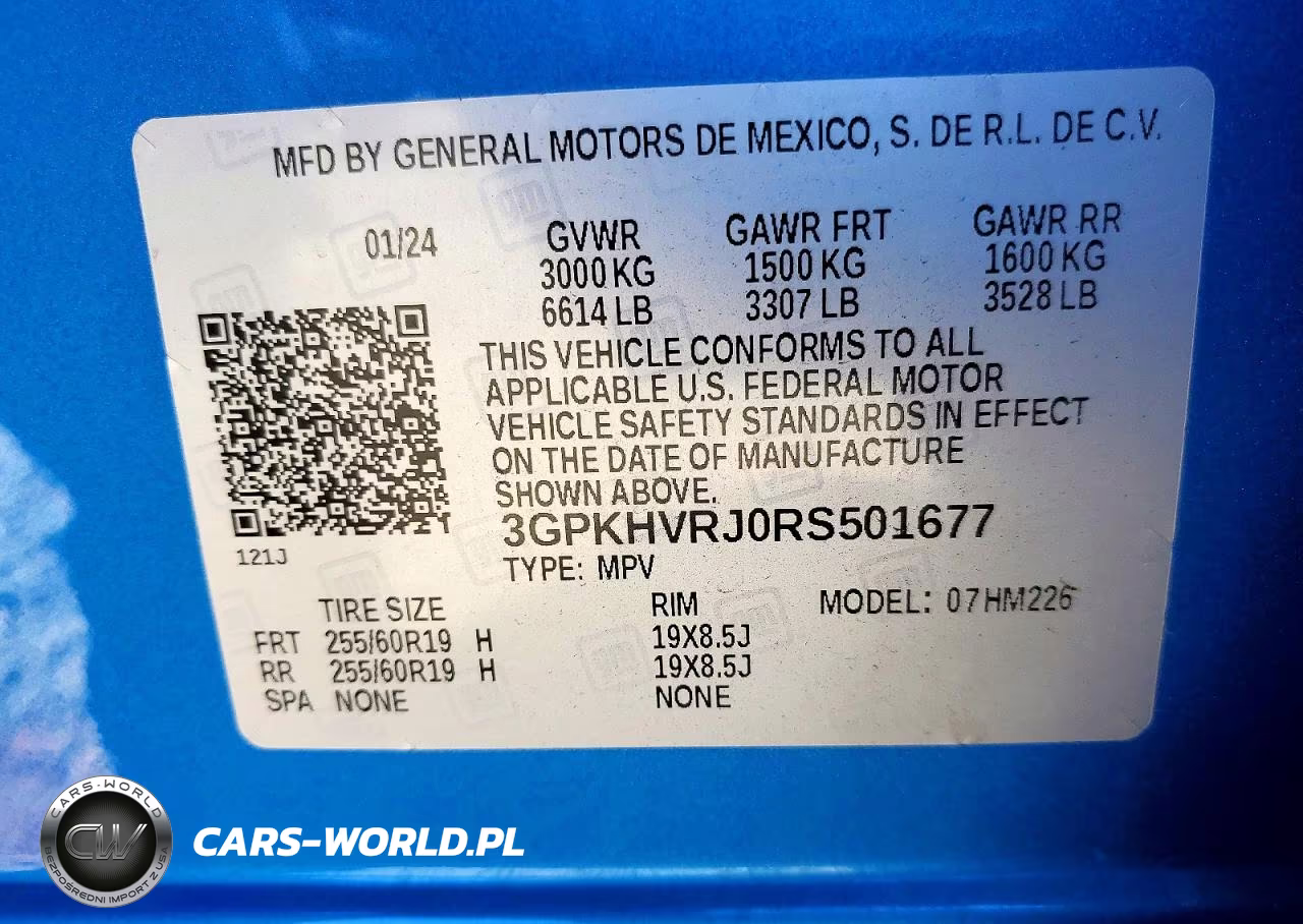 2024 Honda Prologue Ex VIN:3GPKHVRJ0RS501677 - 14