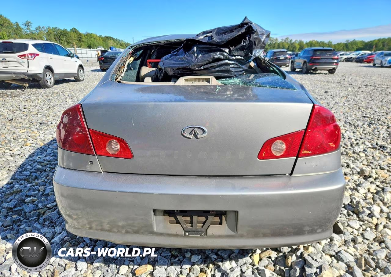 2006 Infiniti G35 Base VIN:JNKCV51E86M510005 - 6