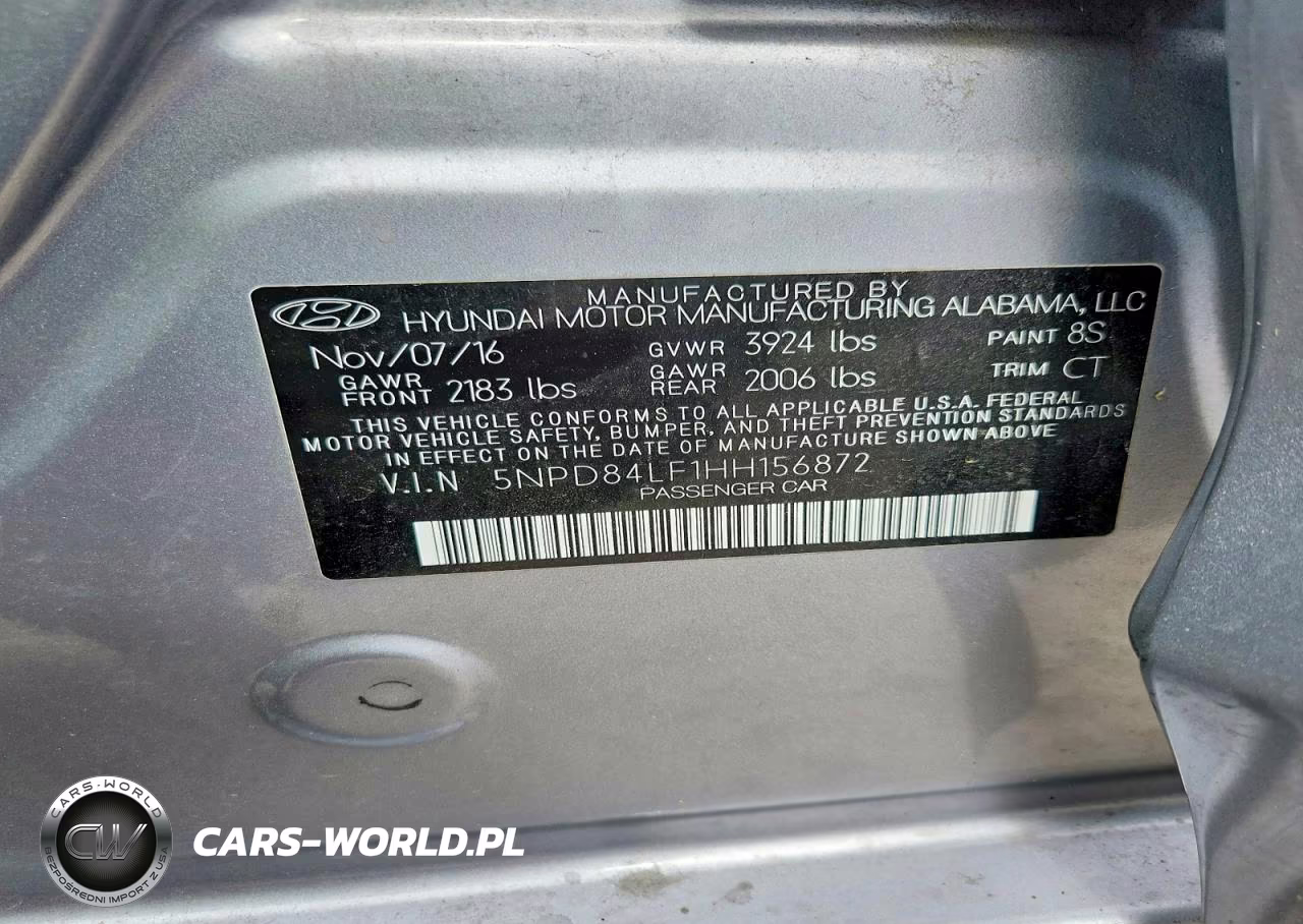 2017 Hyundai Elantra Value Edition VIN:5NPD84LF1HH156872 - 12