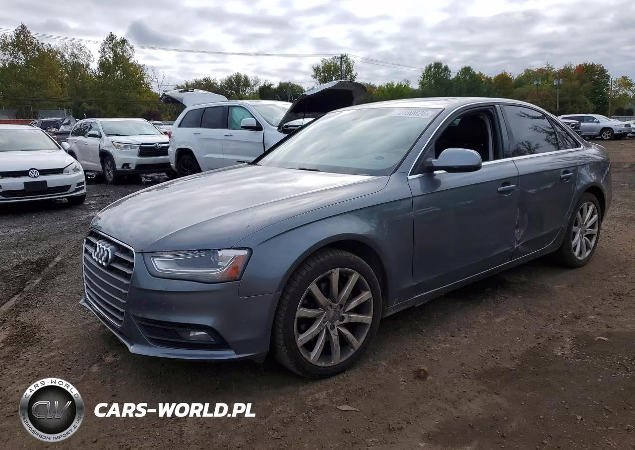 2013 Audi A4 Premium Plus VIN:WAUFFAFL1DA168517 - 1