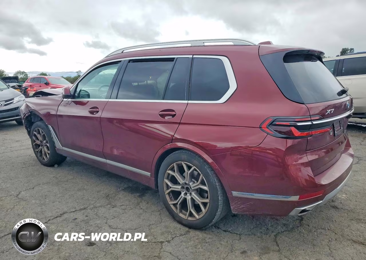 2025 BMW X7 xDrive40I VIN:5UX23EM00S9X29202 - 2