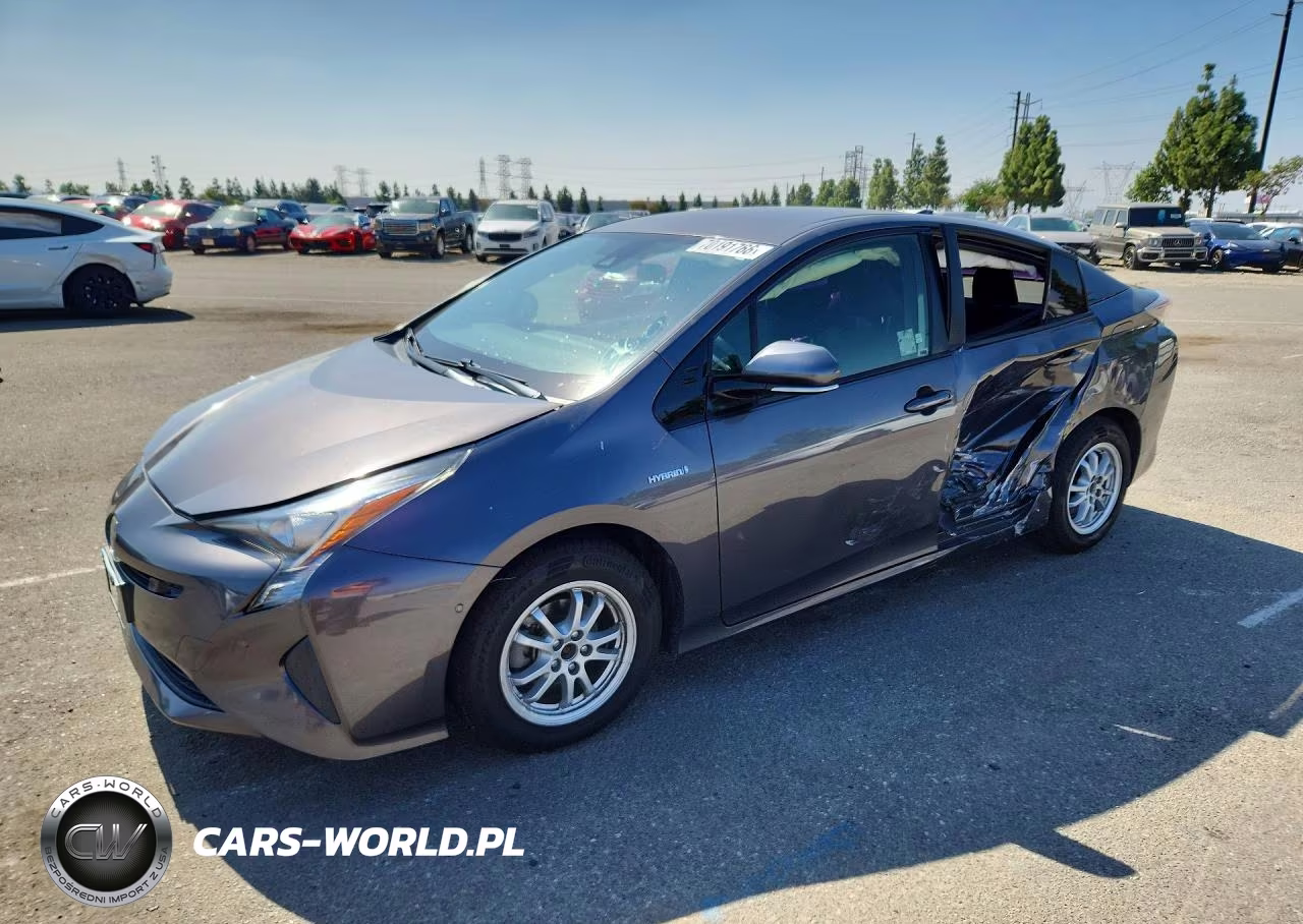 2017 Toyota Prius Two VIN:JTDKBRFU1H3568687 - 1
