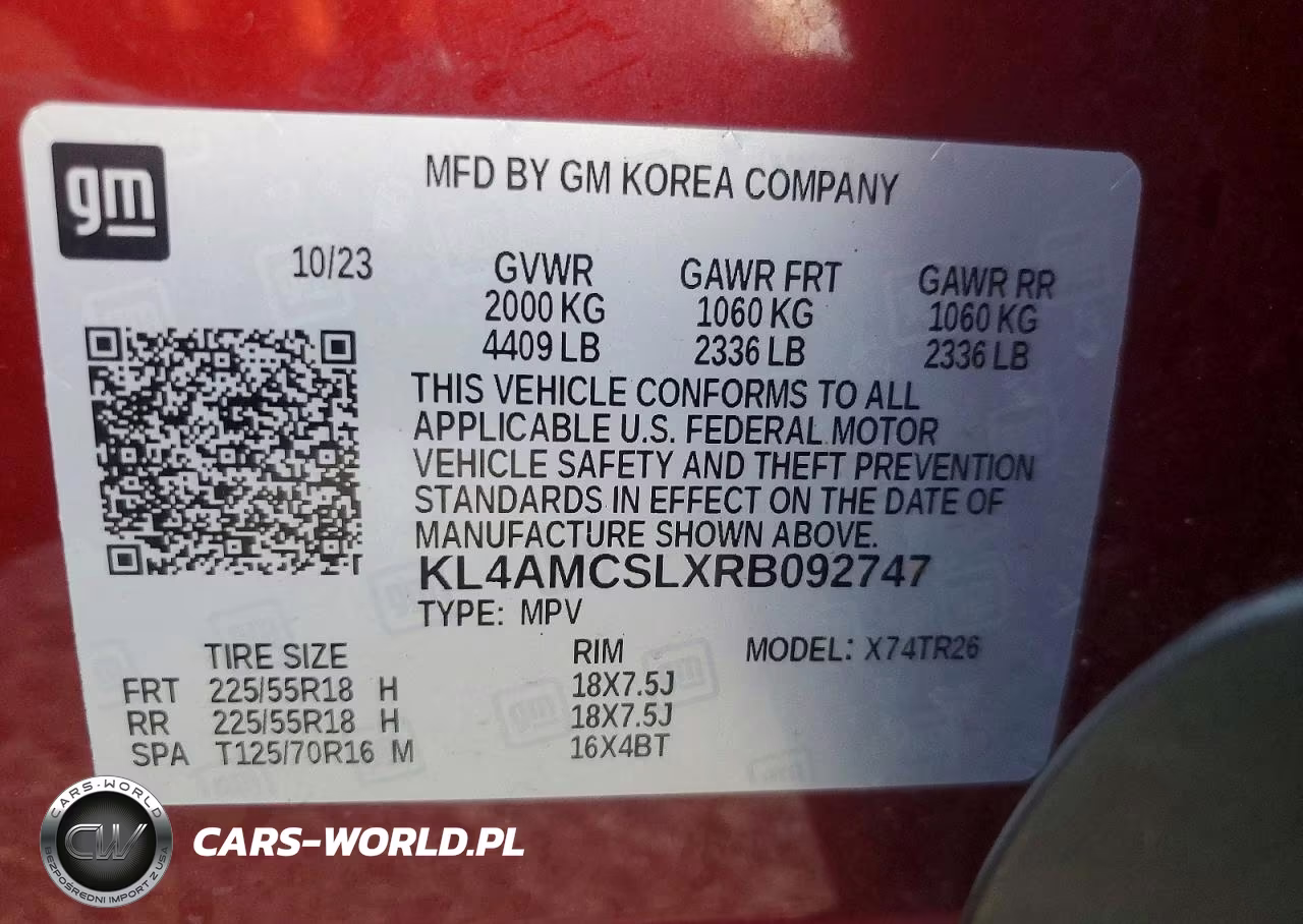 2024 Buick Encore Gx Preferred VIN:KL4AMCSLXRB092747 - 13