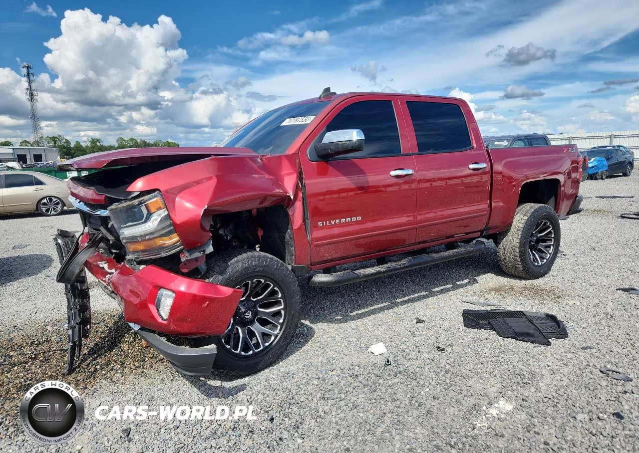2018 Chevrolet Silverado K1500 Lt VIN:3GCUKREC7JG474673 - 1