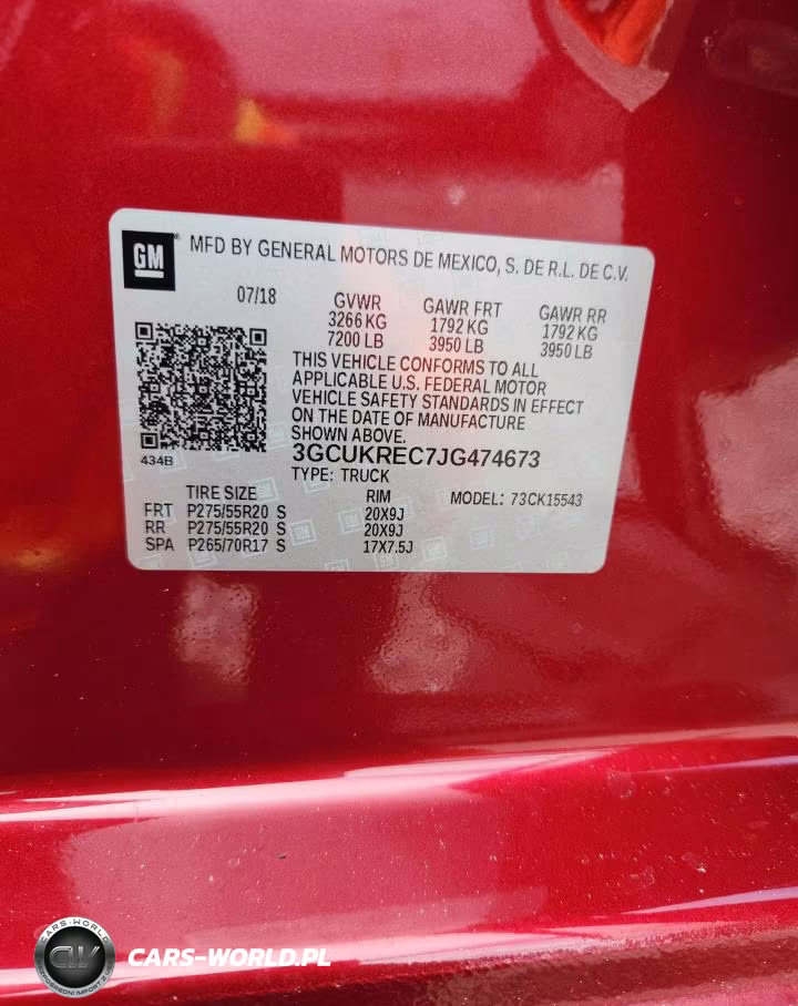 2018 Chevrolet Silverado K1500 Lt VIN:3GCUKREC7JG474673 - 12