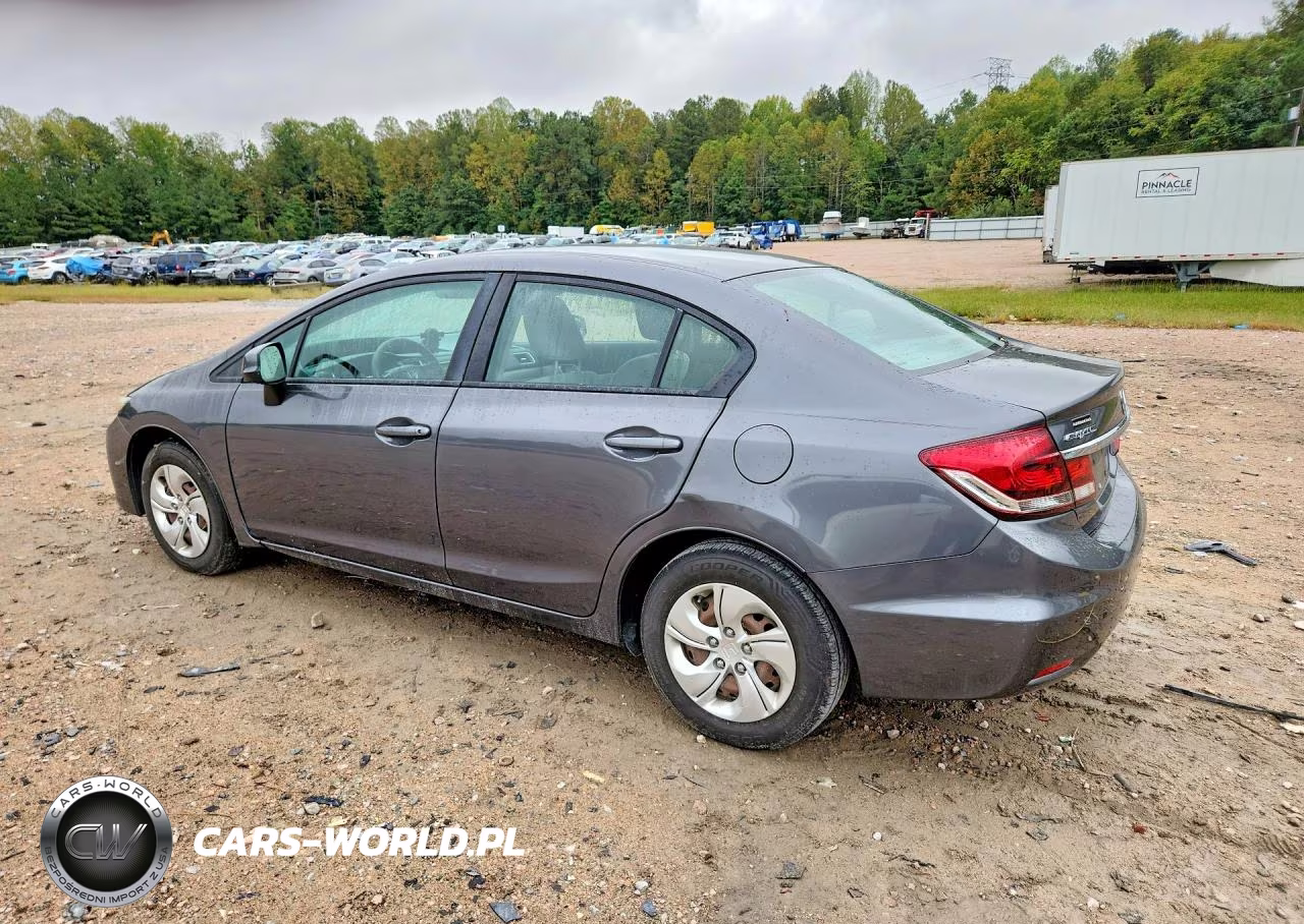 2013 Honda Civic Lx VIN:2HGFB2F5XDH553230 - 2