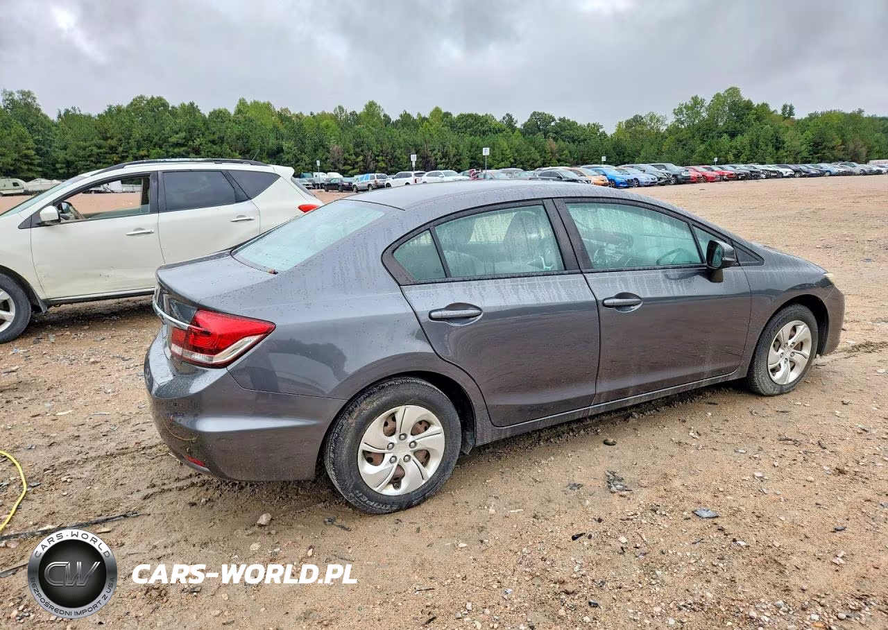 2013 Honda Civic Lx VIN:2HGFB2F5XDH553230 - 3
