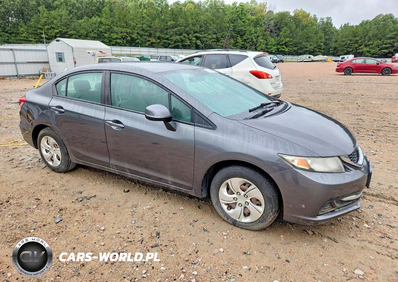 2013 Honda Civic Lx VIN:2HGFB2F5XDH553230 - 4