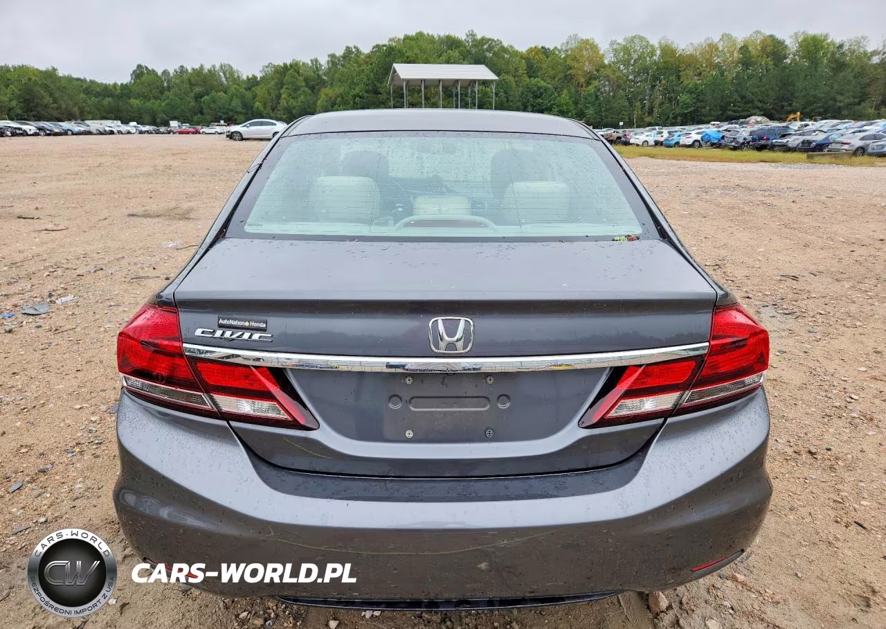 2013 Honda Civic Lx VIN:2HGFB2F5XDH553230 - 6