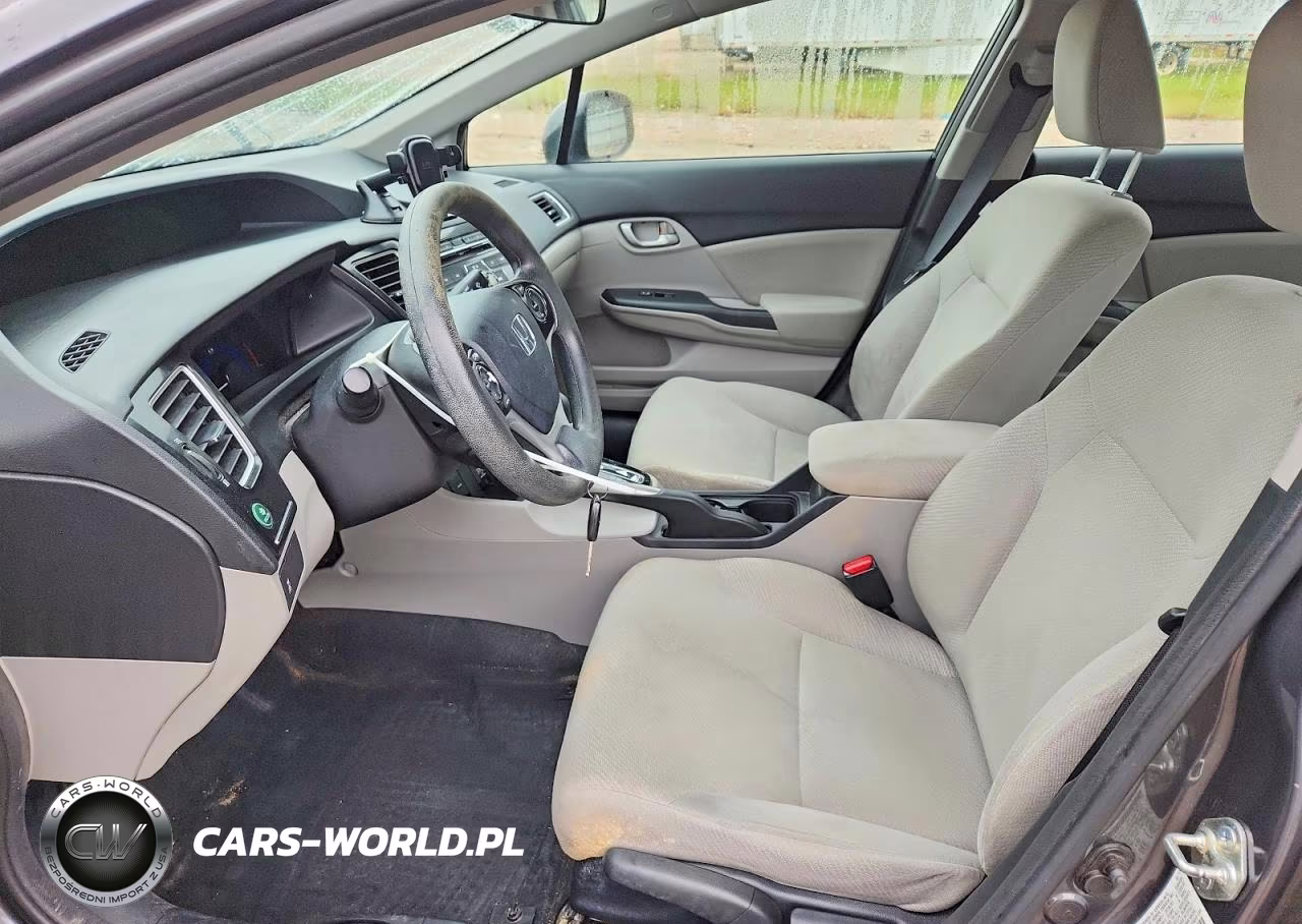2013 Honda Civic Lx VIN:2HGFB2F5XDH553230 - 7