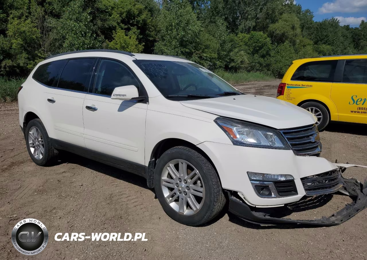 2015 Chevrolet Traverse Lt VIN:1GNKRGKD2FJ302388 - 4
