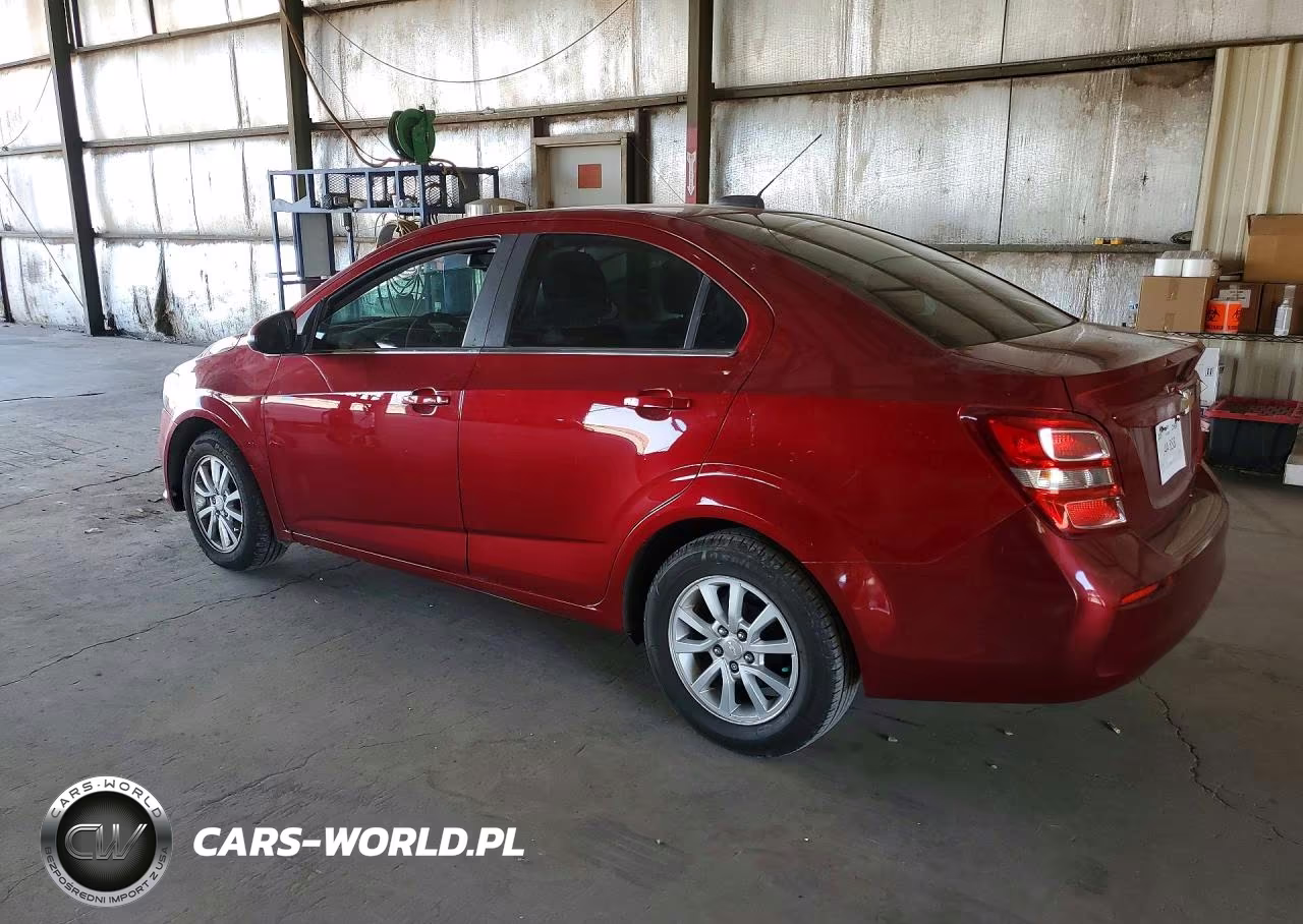 2019 Chevrolet Sonic Lt VIN:1G1JD5SB8K4148535 - 2