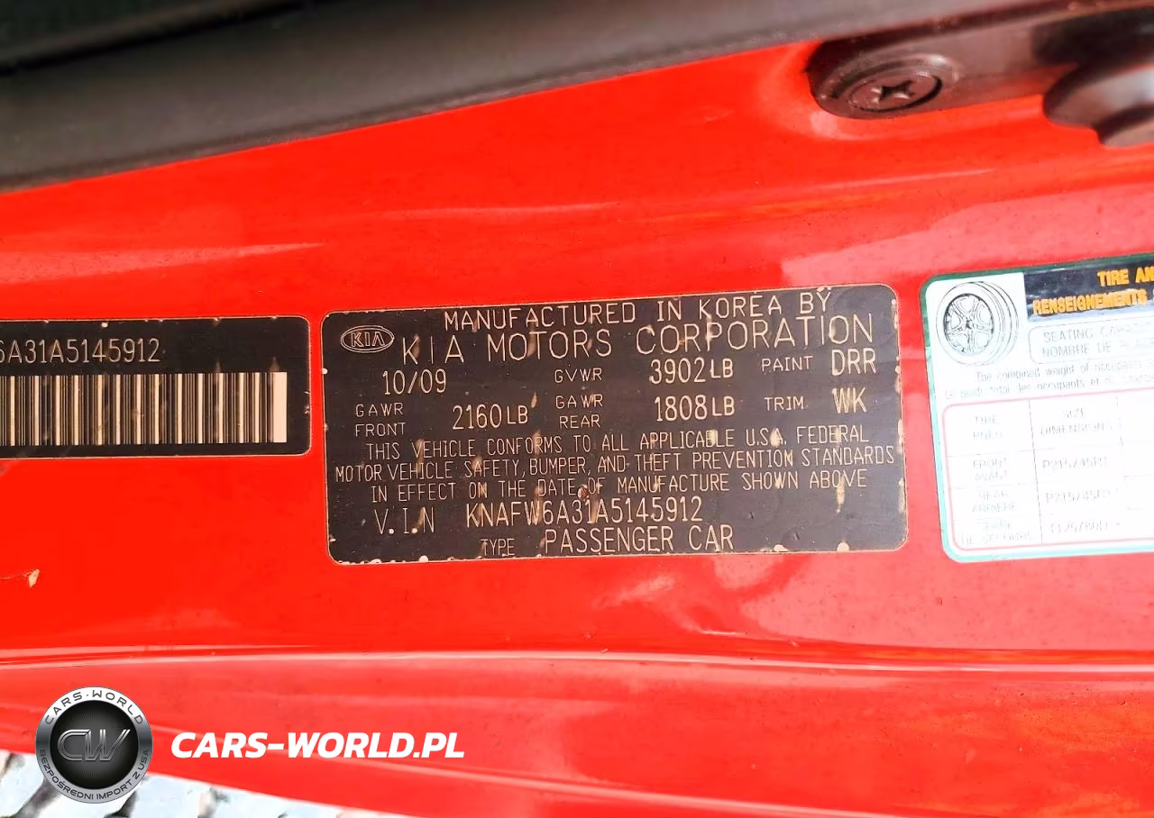 2010 Kia Forte Koup Sx VIN:KNAFW6A31A5145912 - 12