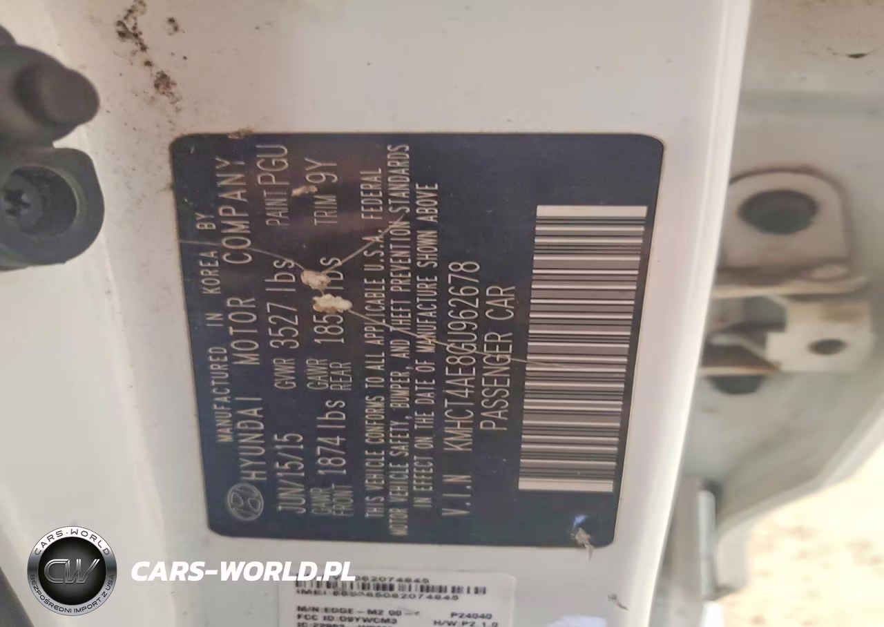 2016 Hyundai Accent Se VIN:KMHCT4AE8GU962678 - 12