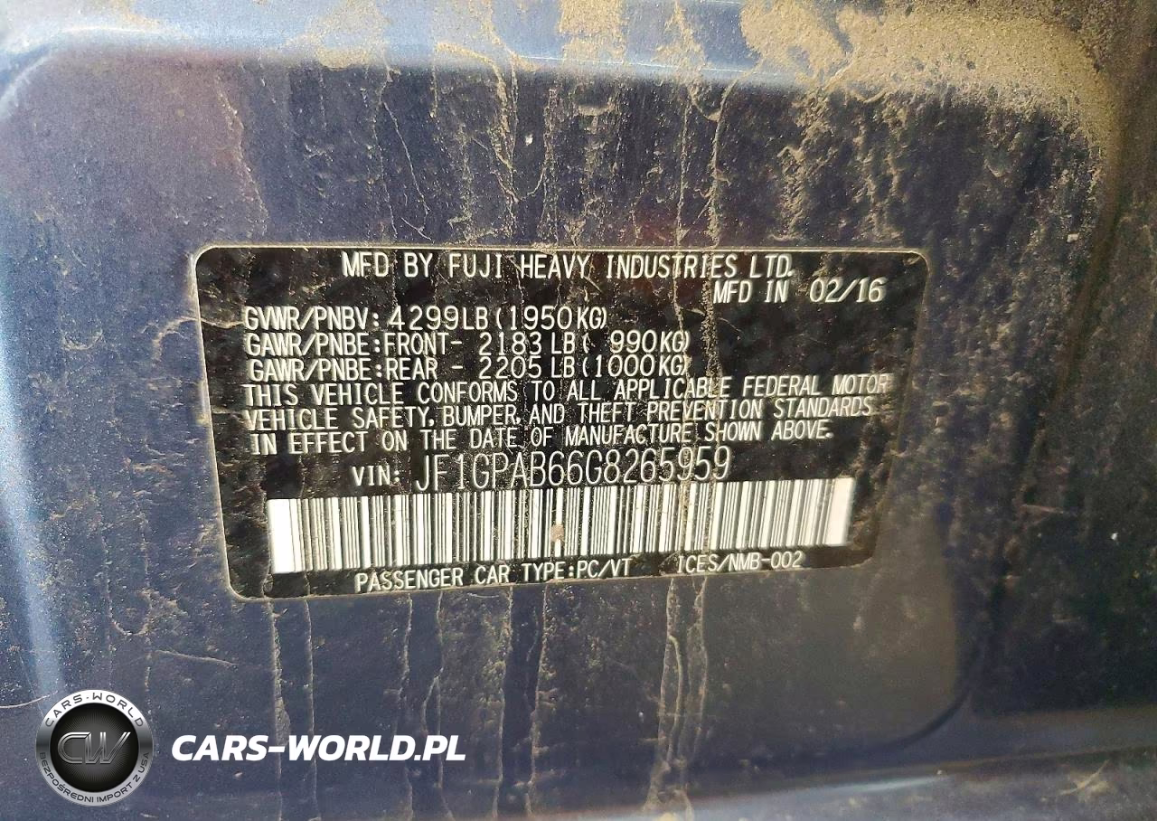 2016 Subaru Impreza Premium VIN:JF1GPAB66G8265959 - 13