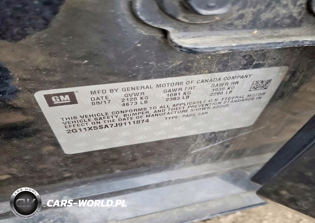 2018 Chevrolet Impala Ls VIN:2G11X5SA7J9111874 - 12