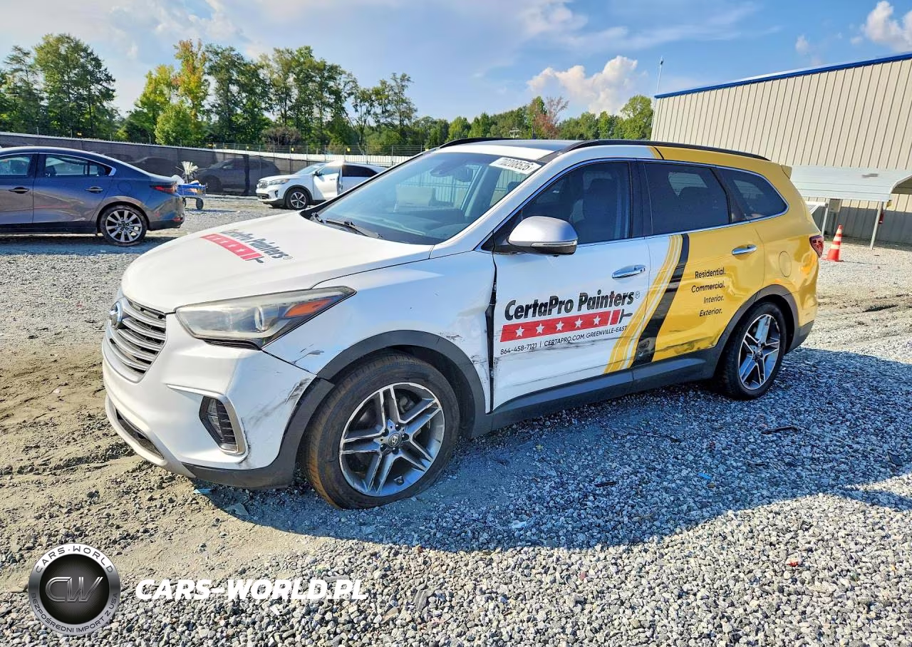 2017 Hyundai Santa Fe Se Ultimate VIN:KM8SR4HF3HU185238 - 1