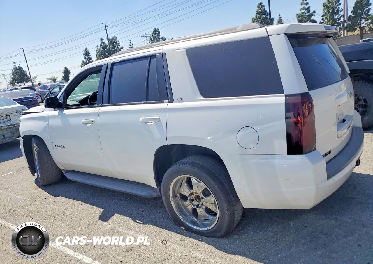 2015 Chevrolet Tahoe C1500 Ls VIN:1GNSCAEC1FR284548 - 2