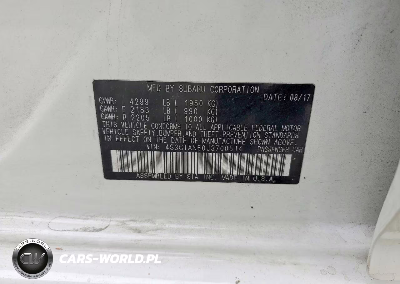 2018 Subaru Impreza Limited VIN:4S3GTAN60J3700514 - 14