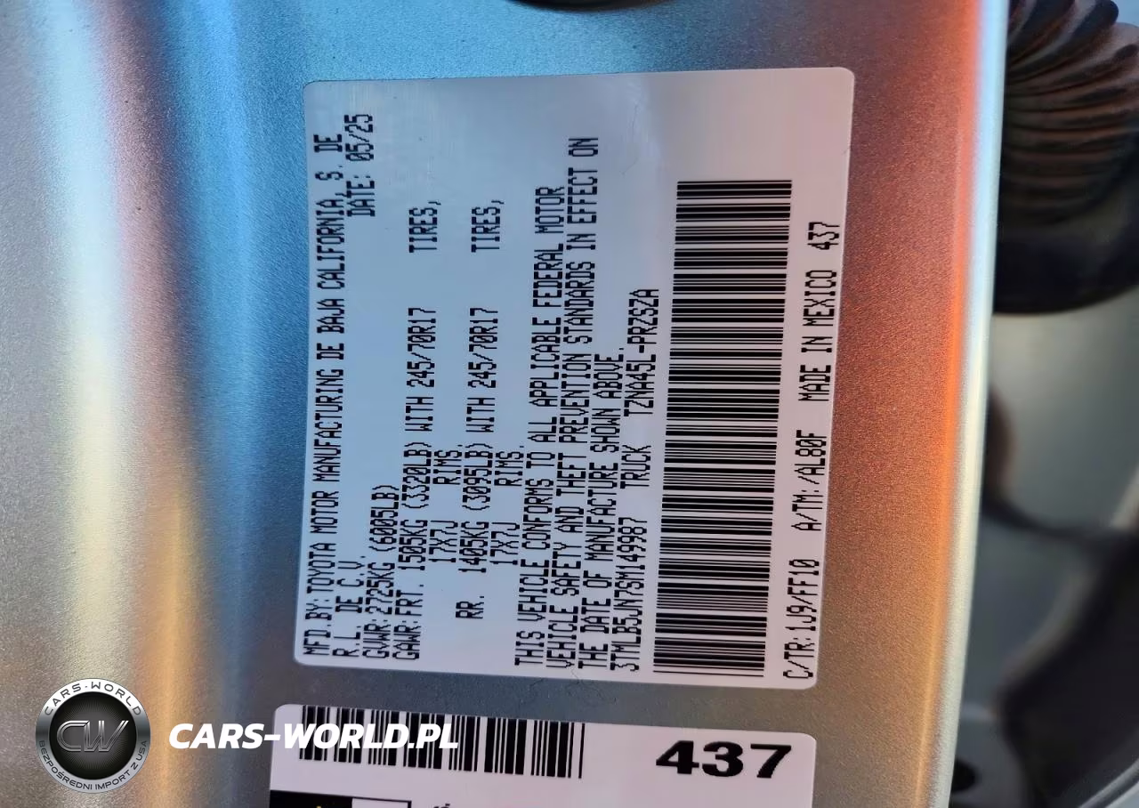 2025 Toyota Tacoma Sr5 VIN:3TMLB5JN7SM149987 - 13