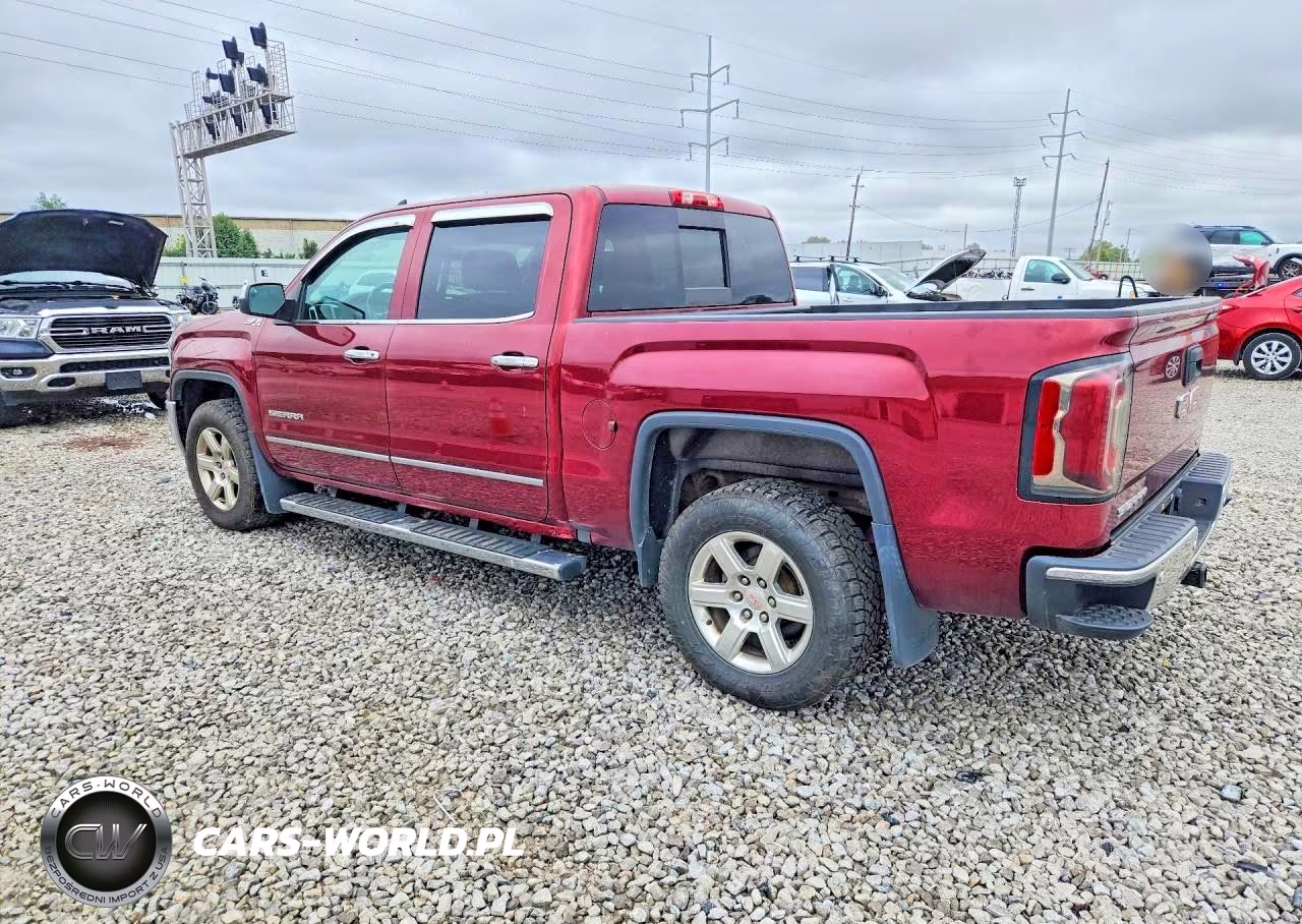 2016 GMC Sierra K1500 Slt VIN:3GTU2NEC2GG344656 - 2
