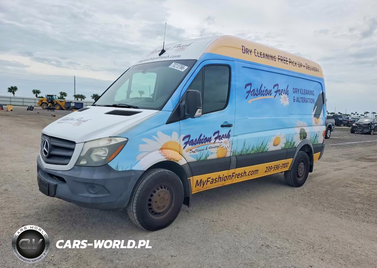 2017 Mercedes-Benz Sprinter 2500 Delivery Van VIN:WD3PE7CD4HP538737 - 1