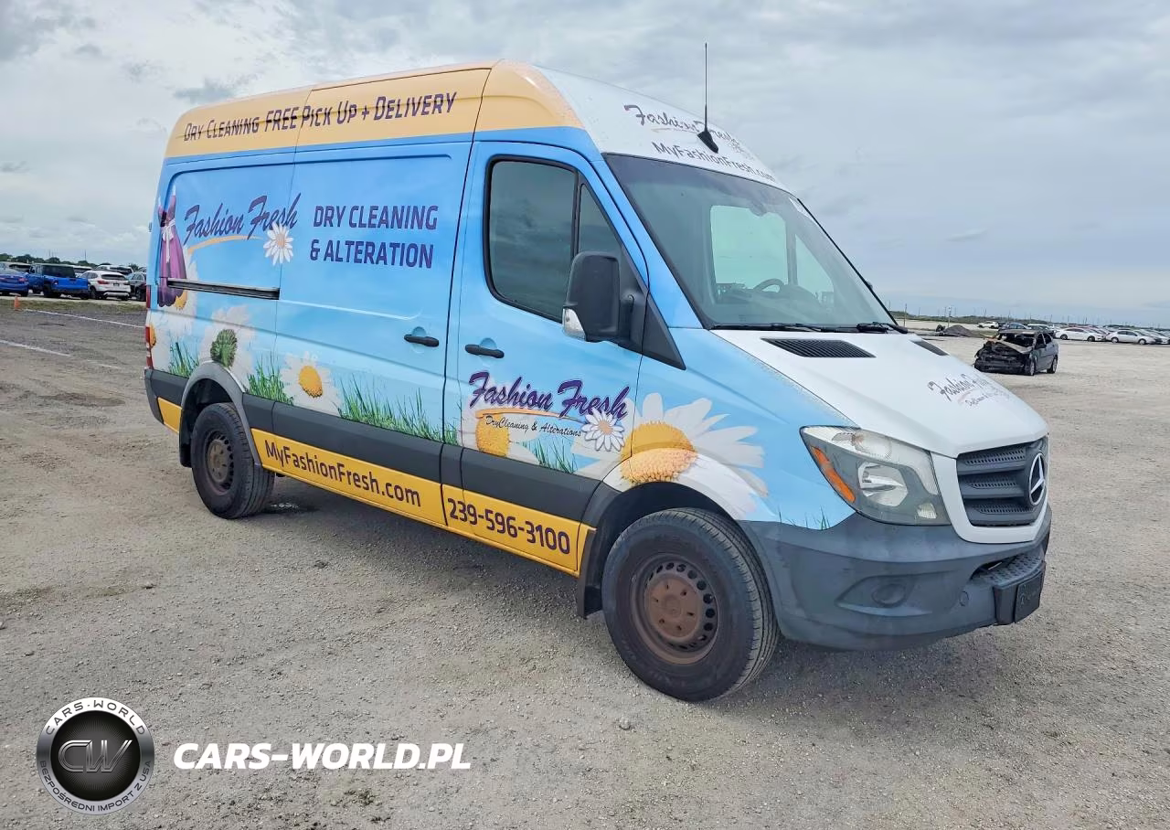 2017 Mercedes-Benz Sprinter 2500 Delivery Van VIN:WD3PE7CD4HP538737 - 4