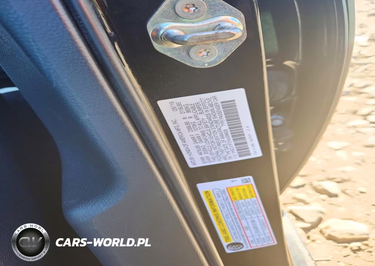 2019 Honda Accord Sport VIN:1HGCV1F31KA099626 - 13