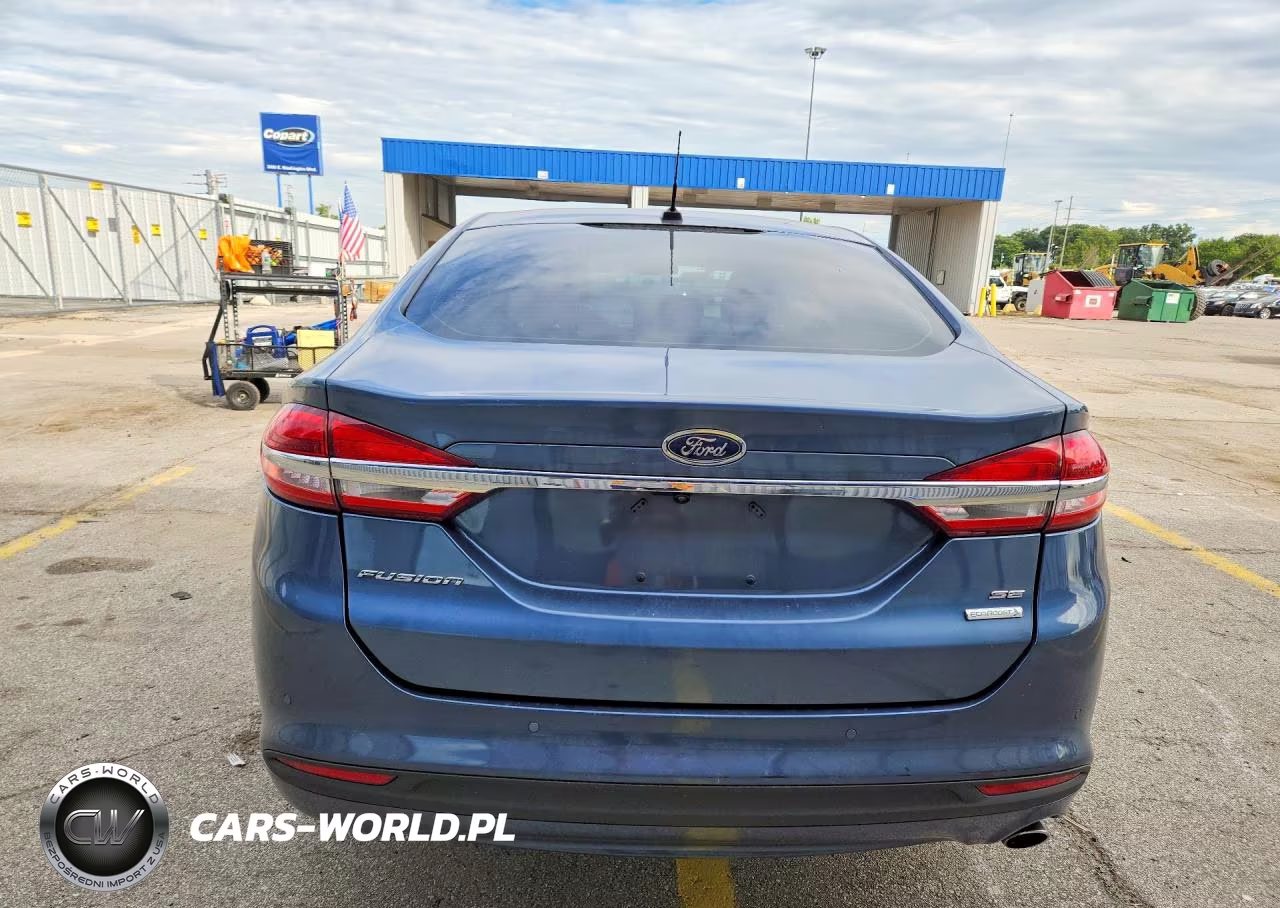 2018 Ford Fusion Se VIN:3FA6P0HD5JR266750 - 6