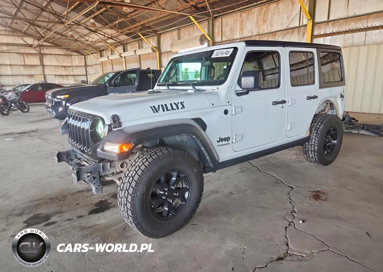 2022 Jeep Wrangler Unlimited Sport VIN:1C4HJXDG7NW223592 - 1