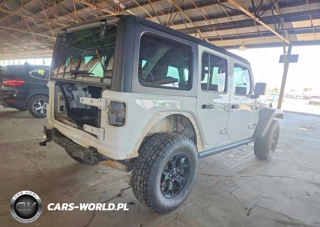 2022 Jeep Wrangler Unlimited Sport VIN:1C4HJXDG7NW223592 - 3