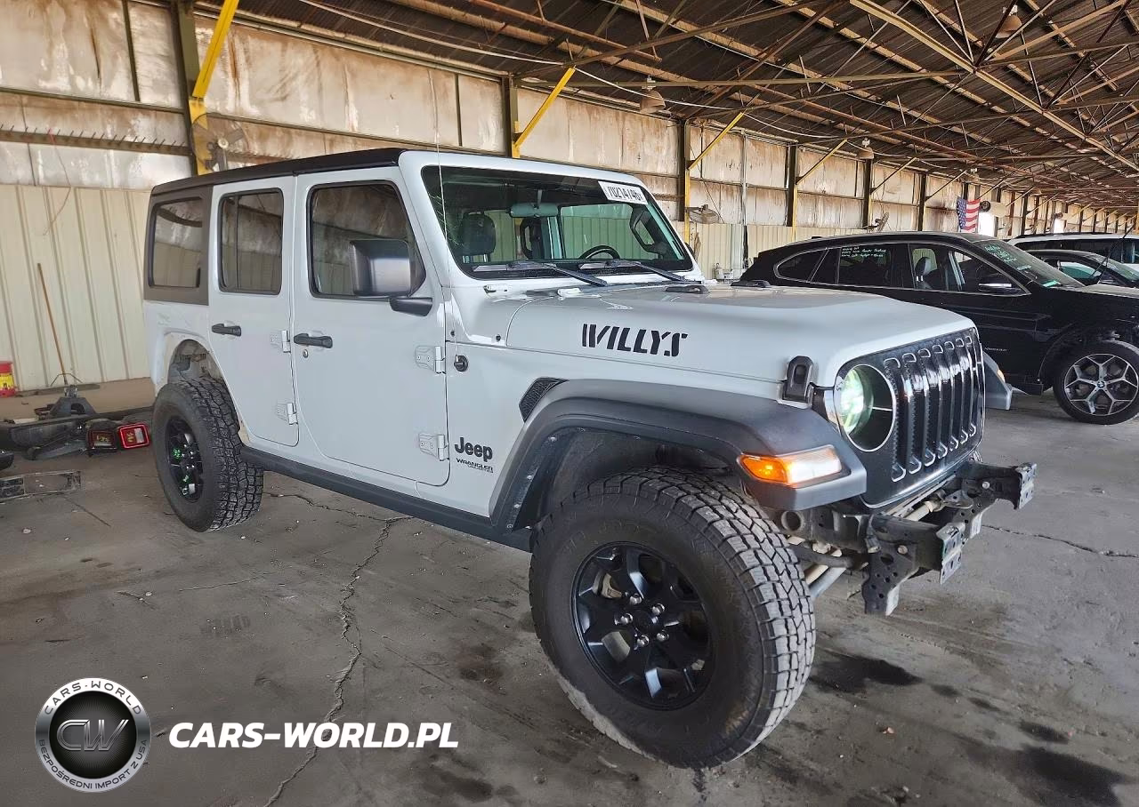 2022 Jeep Wrangler Unlimited Sport VIN:1C4HJXDG7NW223592 - 4