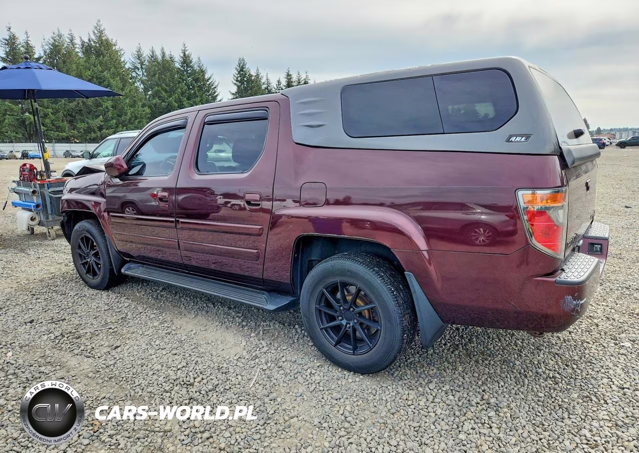 2008 Honda Ridgeline Rtl VIN:2HJYK16508H537184 - 2