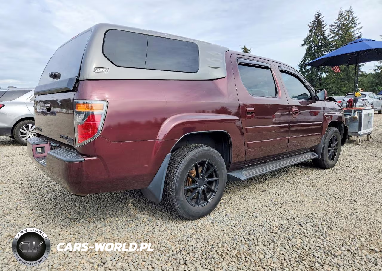 2008 Honda Ridgeline Rtl VIN:2HJYK16508H537184 - 3