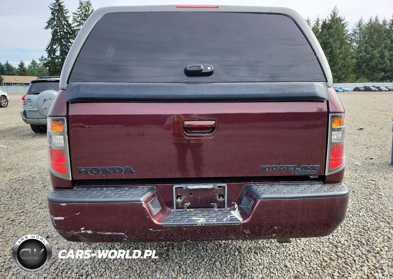 2008 Honda Ridgeline Rtl VIN:2HJYK16508H537184 - 6